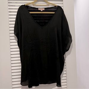 Philosophy Mixed Media Black Top 3X